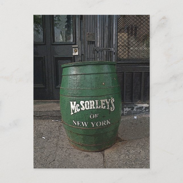 Cartão Postal McSORLEY (Frente)