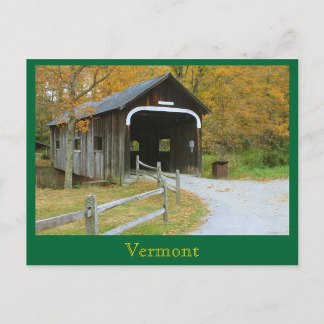 Cartão Postal McWilliam Covered Bridge Grafton Cheese Compro Ve. (Frente)