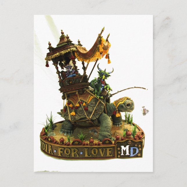 Cartão postal MD India Dragon 2014 (Frente)