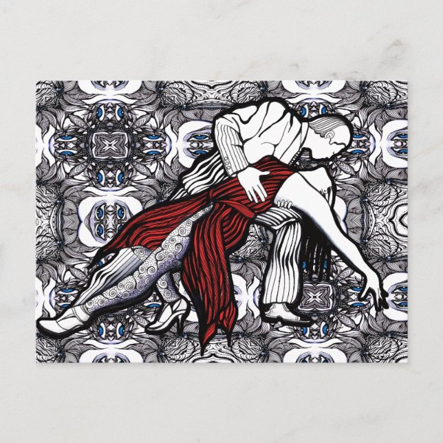 Cartão Postal Me dê Tango (Frente)