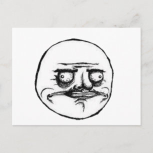 Cartão Postal Me Gusta Cara