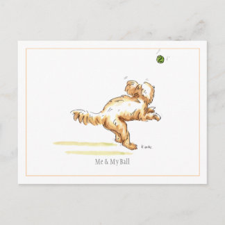 Cartão postal 'Me & My Ball'