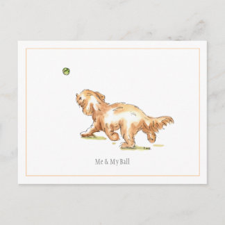 Cartão postal 'Me & My Ball'