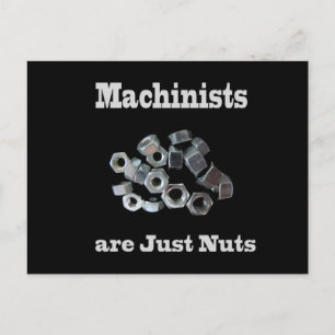 Cartão Postal Mecânicos São Apenas Loucos