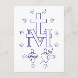 Cartão Postal Medalha de Nossa Senhora das Graves