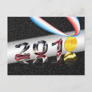 Cartão Postal Medalha Dourada da América