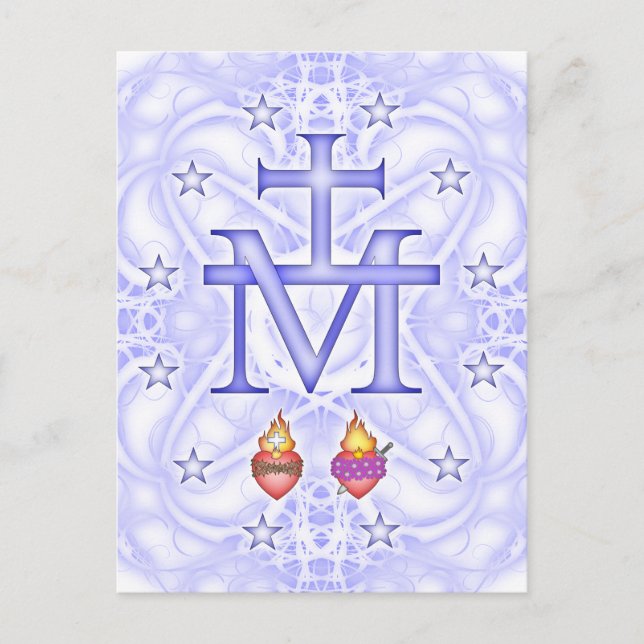 Cartão Postal Medalhão Milagroso (Frente)