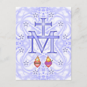 Cartão Postal Medalhão Miraculoso