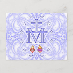 Cartão Postal Medalhão Miraculoso