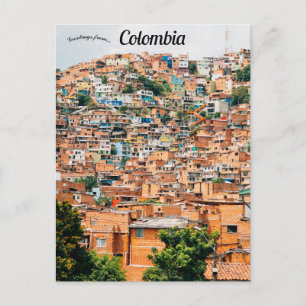 Cartão Postal Medellin Colômbia