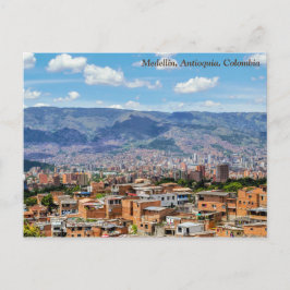 Cartão Postal Medellín, Colômbia, Barrio San Javier City View