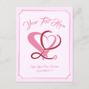 Cartão Postal Médico, enfermeira, paramédico, modelo de presente