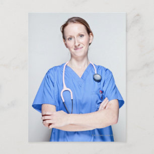 Cartão Postal Médico feminino 2