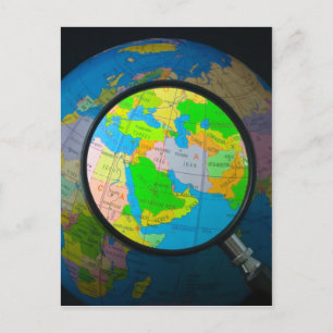 Cartão Postal Médio Oriente em foco