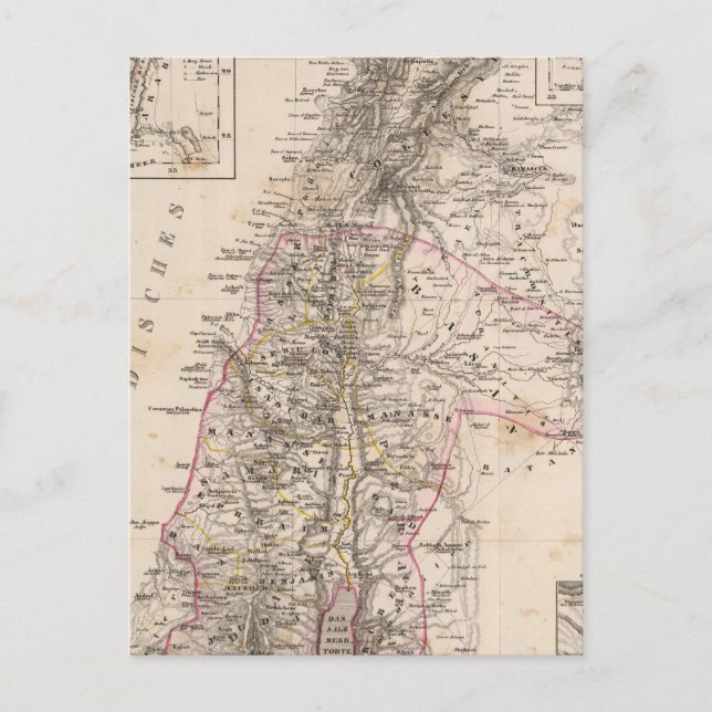Cartão Postal Médio Oriente, Palestina (Frente)