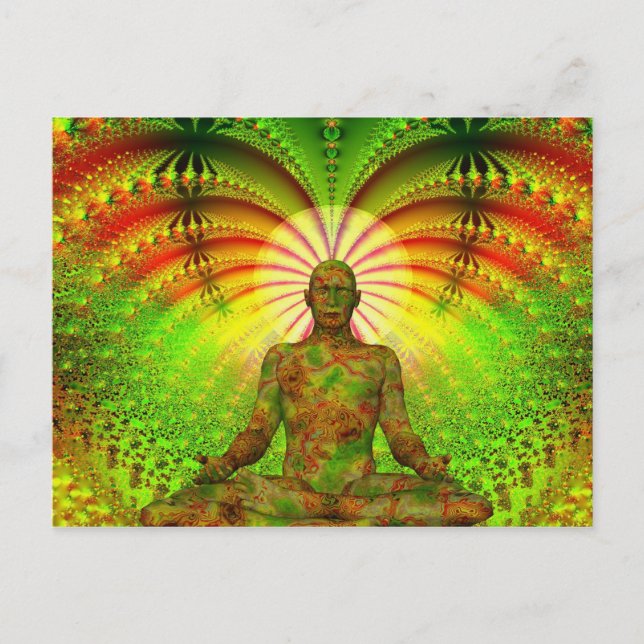 Cartão Postal Meditação (Frente)