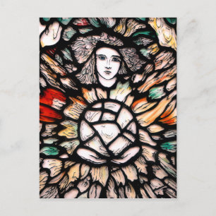 Cartão Postal Meditação em Cores