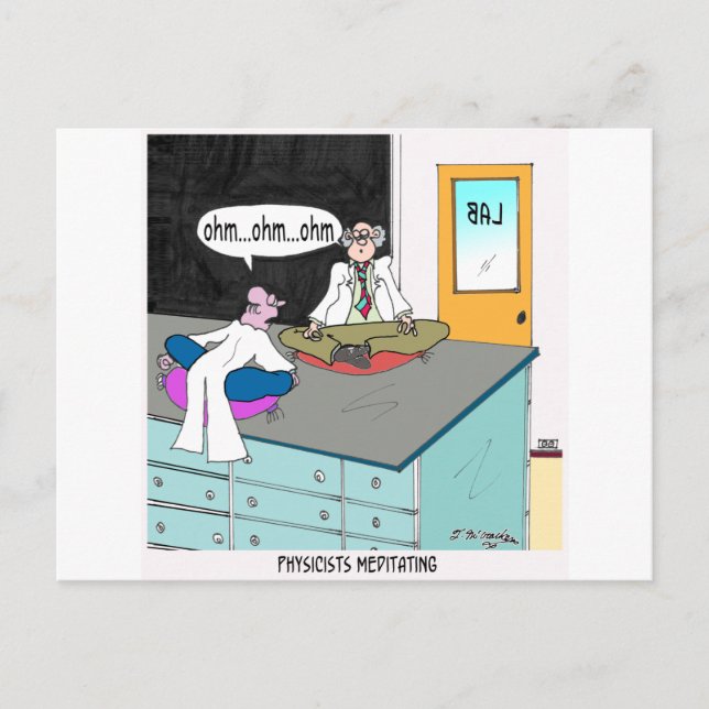 Cartão Postal Meditação Física (Frente)