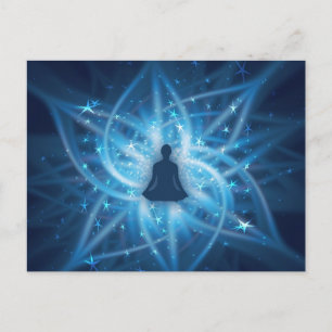 Cartão Postal Meditação iogi