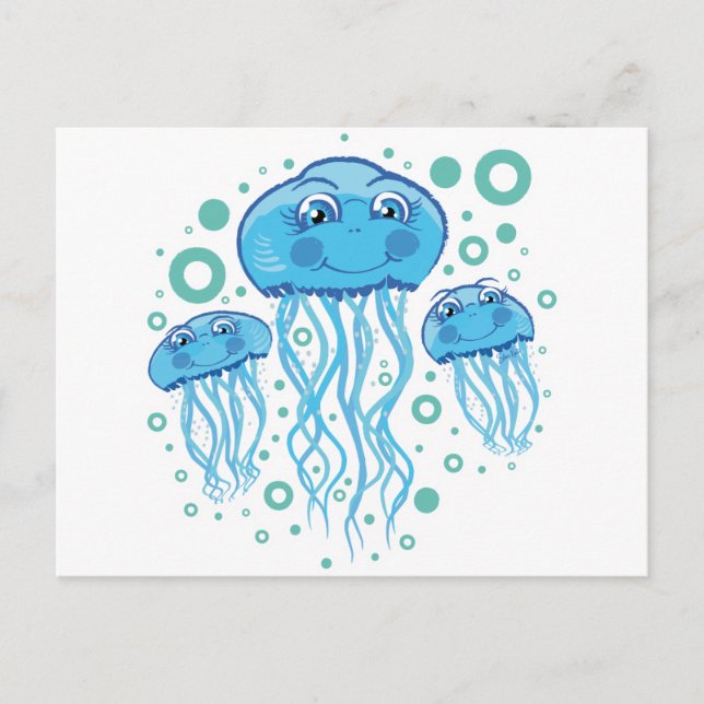 Cartão Postal medusa (Frente)