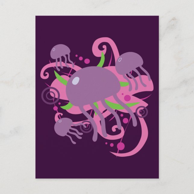 Cartão Postal medusa (Frente)