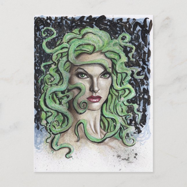 Cartão Postal Medusa (Frente)