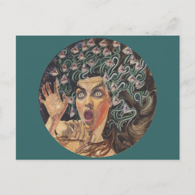 Cartão Postal Medusa 1895 (Frente)