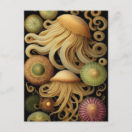 Cartão Postal medusa | Modern Haeckel