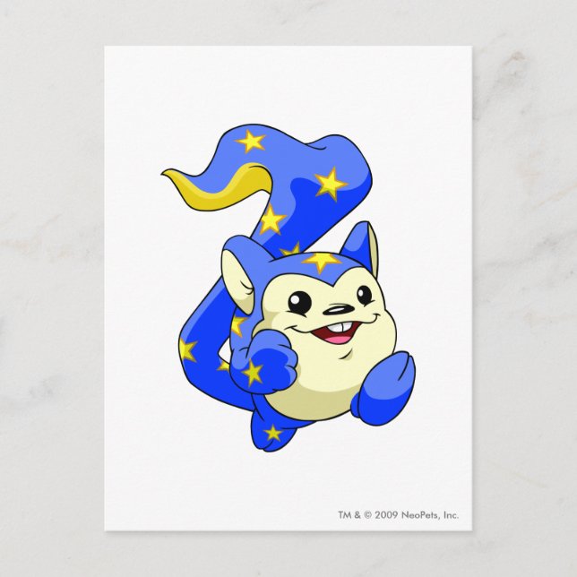 Cartão Postal Meerca Starry (Frente)