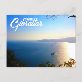 Cartão Postal Meeresenge von Gibraltar