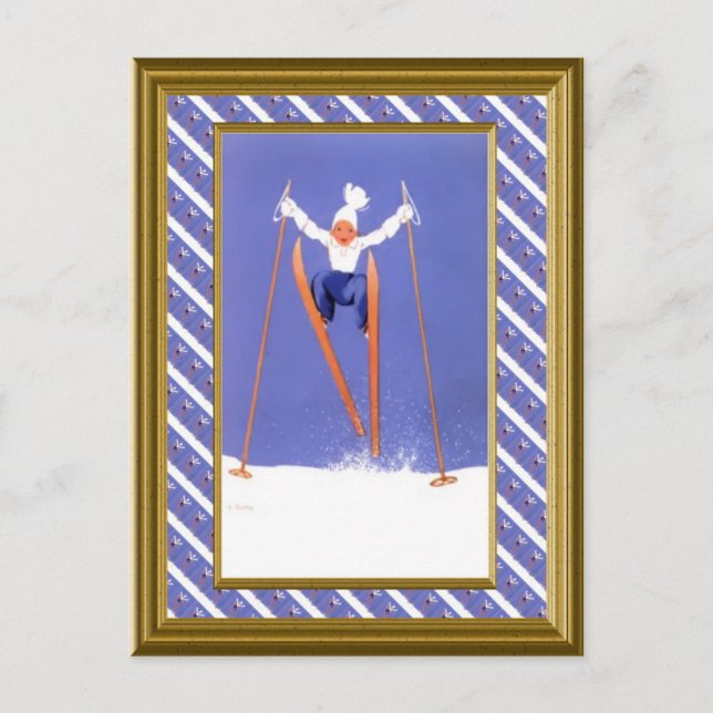 Cartão Postal Mega Skis! (Frente)