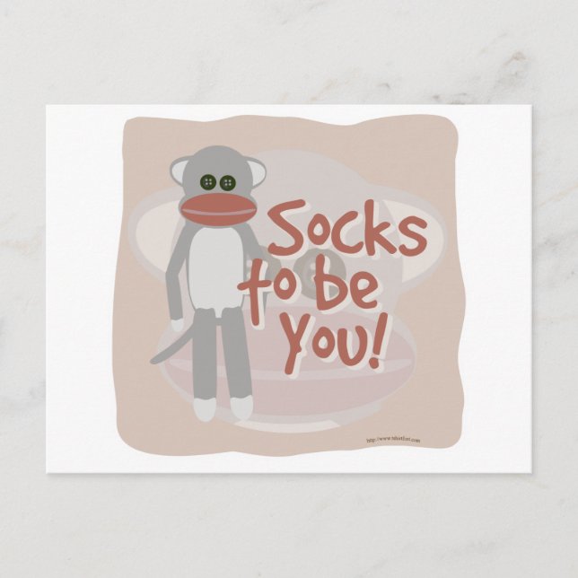 Cartão Postal Meias para ser você! (Frente)