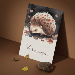 Cartão Postal Mein kleiner Igel-Freund „Zwergerl“ Postkarte