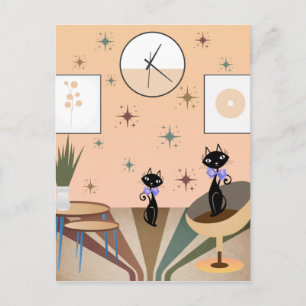 Cartão Postal meio século do Médio do século moderno