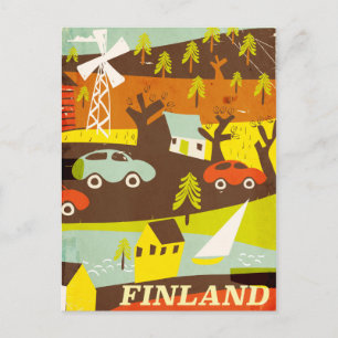 Cartão Postal Meio século moderno da Finlândia