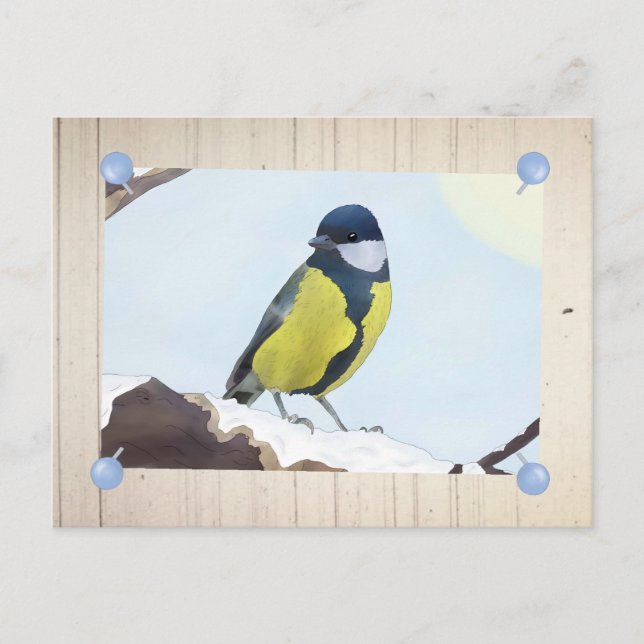 Cartão Postal Meise im Winter (Frente)