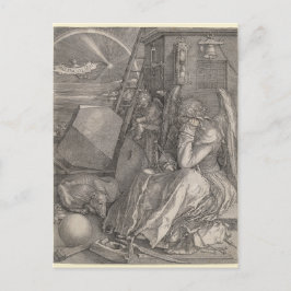 Cartão Postal Melancholia I, Engraçada por Albrecht Durer