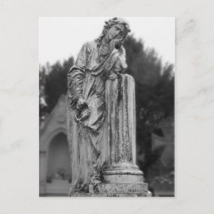 Cartão Postal Melancholy Angel