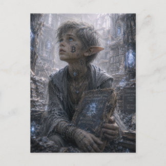 Cartão Postal Melancolia / Bibliotecário / Arquivo Queimado