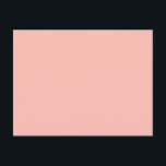 Cartão Postal melão de cor<br><div class="desc">melão a cores FDBCB4</div>