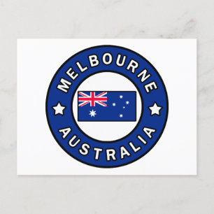 Cartão Postal Melbourne Austrália