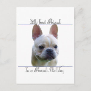 Cartão Postal Melhor Amigo Frenchie 2
