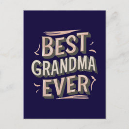 Cartão Postal Melhor avó de todas