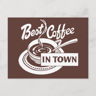 Cartão Postal ❝ melhor café da ❞