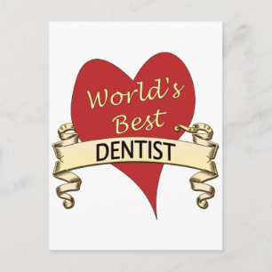 Cartão Postal Melhor Dentista do Mundo