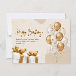 Cartão Postal Melhor Feliz aniversário para você