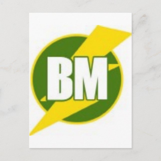 Cartão Postal Melhor Homem (BM) (Frente)