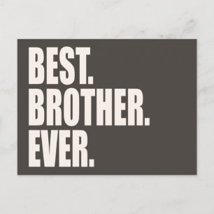 Cartão Postal Melhor. Irmão. De Todos.