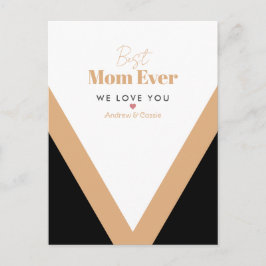 Cartão Postal Melhor mãe de todas