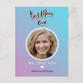 Cartão Postal Melhor mãe de todas